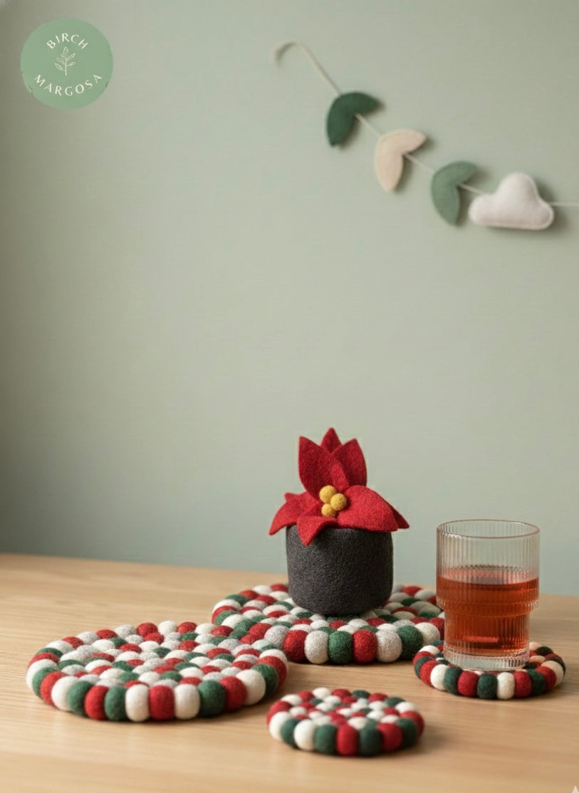Colorful coasters