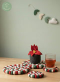 Colorful coasters