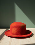 Felt Hat Red