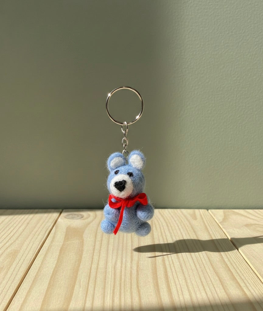 Little Red Bear Keychain