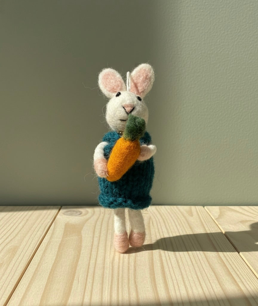 Rabbit With a Carrot