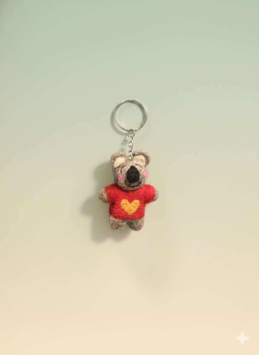 Cute animals keychain