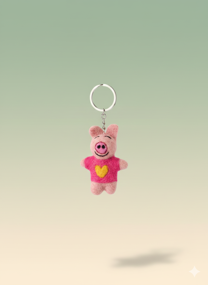 Cute animals keychain
