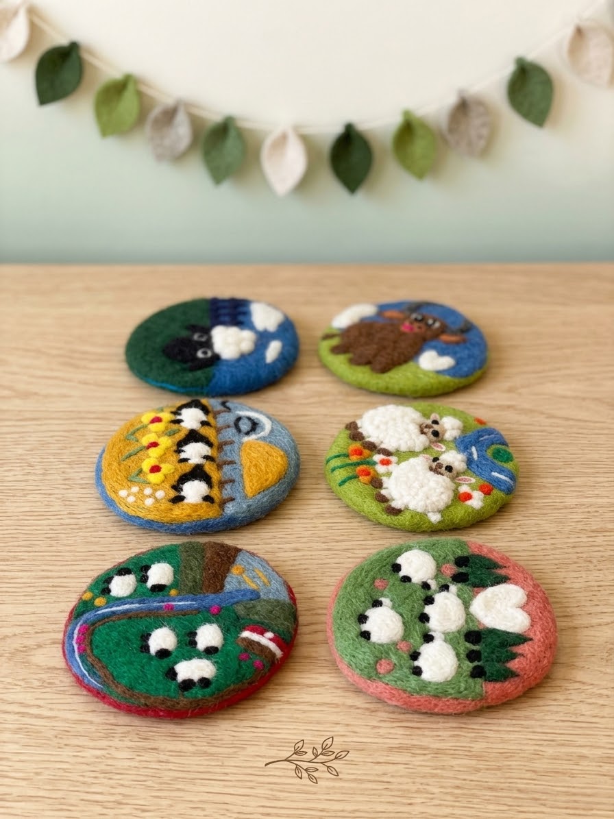 Decorated Coasters